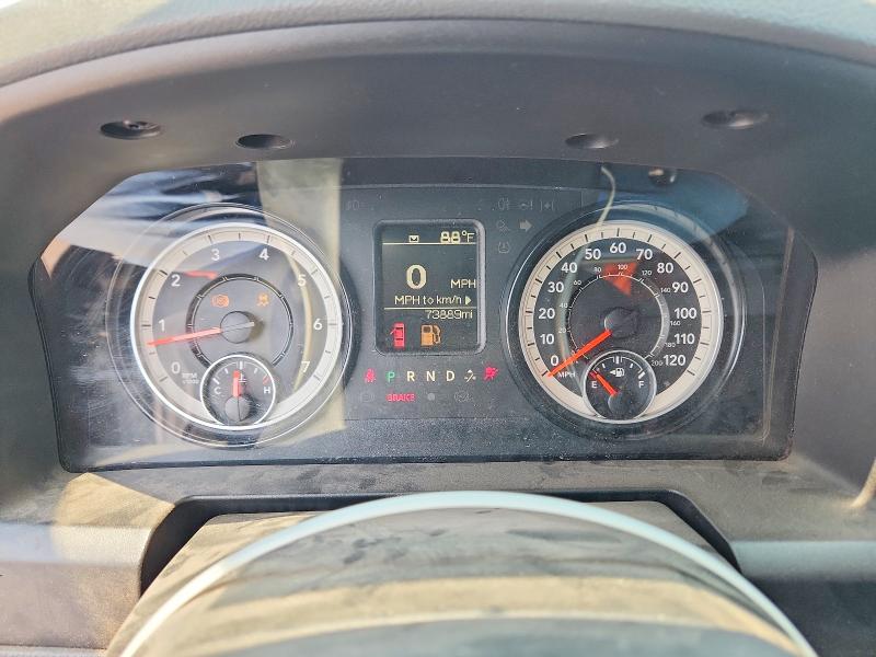 2018 Ram VIN 1C6RR7KG7JS327976 COPART salvage auction — REAR END, Nm - Cert Of Title-Salvage, sold $650 on 2026-07-23 (photo 9)