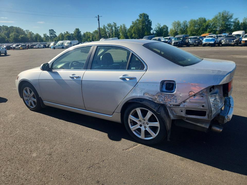 2004 Acura Tsx VIN JH4CL95824C019904 COPART salvage auction — REAR END, Or - Salvage Title Certificate, sold $1,000 on 2026-08-26 (photo 2)