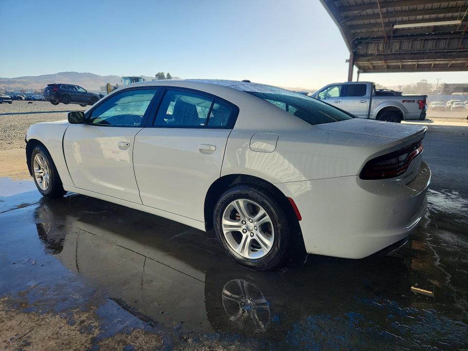 2022 Dodge Charger VIN 2C3CDXBG5NH247770 COPART salvage auction — FRONT END, Ca - Certificate Of Title, sold $15 on 2026-07-27 (photo 2)