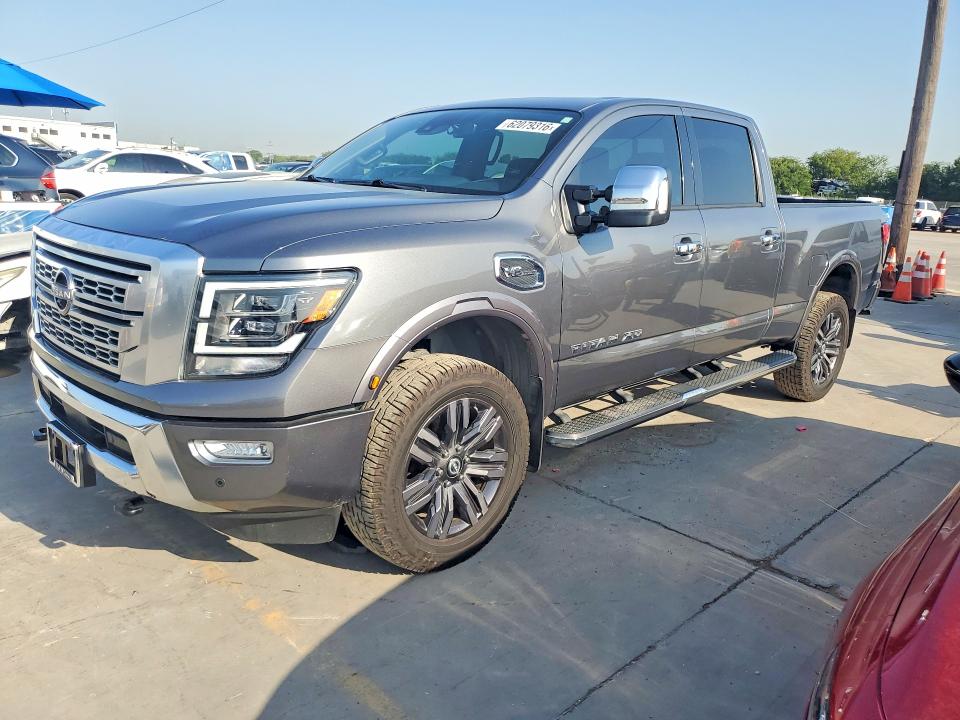 2023 Nissan TITAN VIN 1N6AA1FB0PN107124 COPART salvage auction — SIDE, WV - SALVAGE CERTIFICATE, sold $16,700 on 2026-07-23 (photo 1)