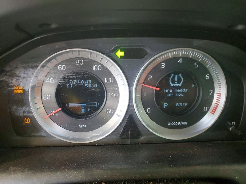 2012 Volvo VIN YV4902DZ8C2257909 COPART salvage auction — FRONT END, Mn - Cert Of Title-Salvage, sold $500 on 2026-07-07 (photo 9)