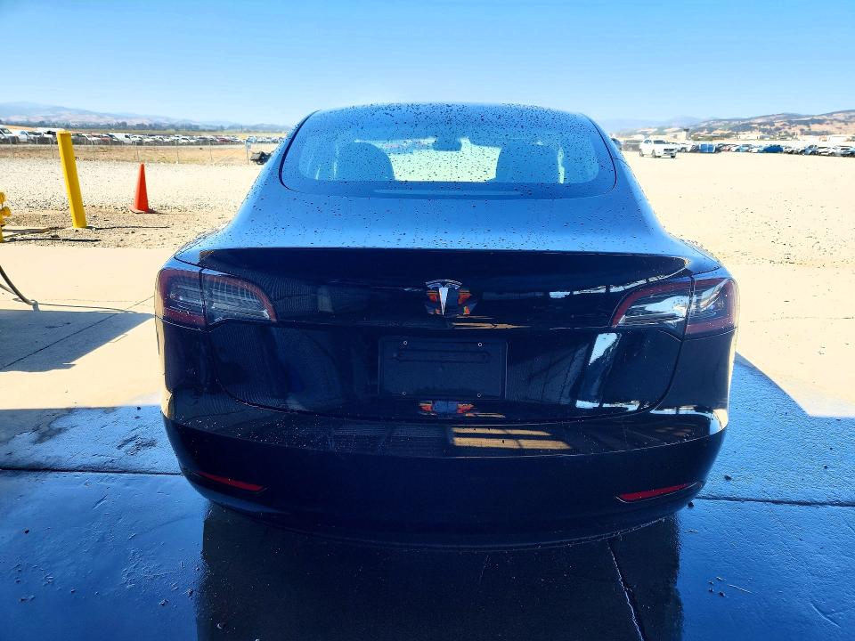 2022 Tesla Model 3 VIN 5YJ3E1EA9NF304538 COPART salvage auction — FRONT END, CA - SALVAGE CERTIFICATE, sold $6,000 on 2026-07-23 (photo 6)