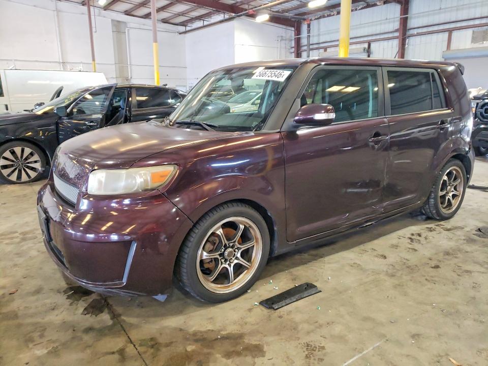 2008 Toyota Scion VIN JTLKE50E081042584 COPART salvage auction — REAR END, Fl - Cert Of Title Slvg Rebuildable, sold $100 on 2026-07-27 (photo 1)
