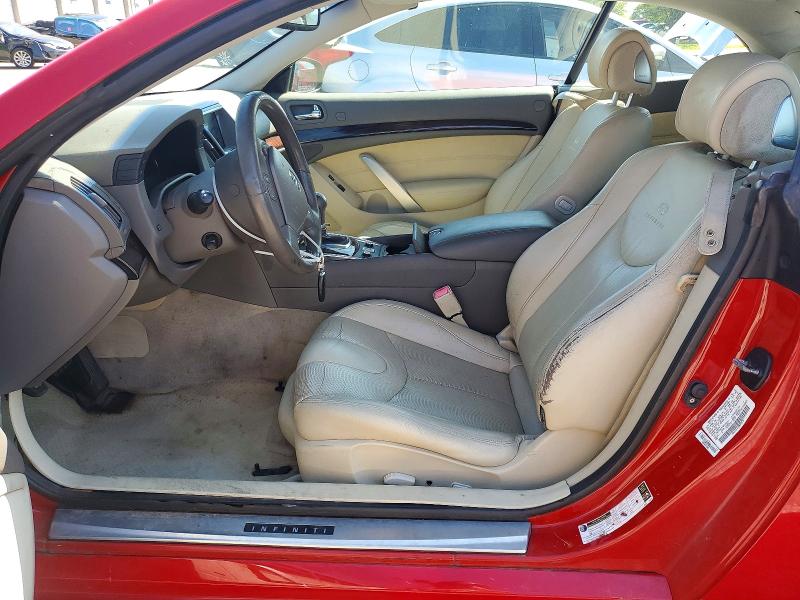 2010 Infiniti G VIN JN1CV6FE7AM352137 COPART salvage auction — REAR END, KY - CERT OF TITLE-SALVAGE (P), sold $1,400 on 2026-07-23 (photo 7)