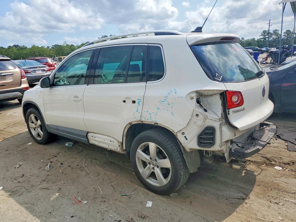 2010 Volkswagen Tiguan VIN WVGAV7AX9AW519844 COPART salvage auction — REAR END, GA - CERT OF TITLE-SALVAGE, sold $1,150 on 2026-08-03 (photo 2)