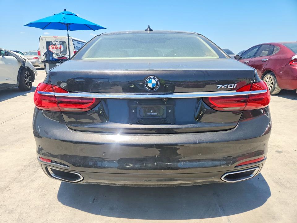 2019 BMW 7er VIN WBA7E2C58KB454438 COPART salvage auction — MINOR DENT/SCRATCHES, Tx - Certificate Of Title, sold $11,100 on 2026-08-19 (photo 6)
