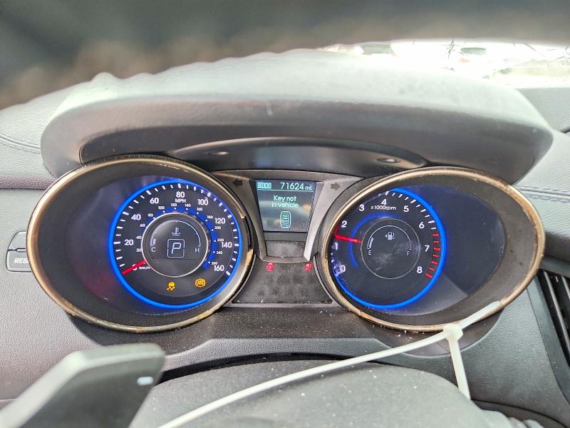 2013 Hyundai Genesis coupe VIN KMHHT6KD1DU112331 COPART salvage auction — FRONT END, Il - Certificate Of Title, sold $700 on 2026-07-28 (photo 9)