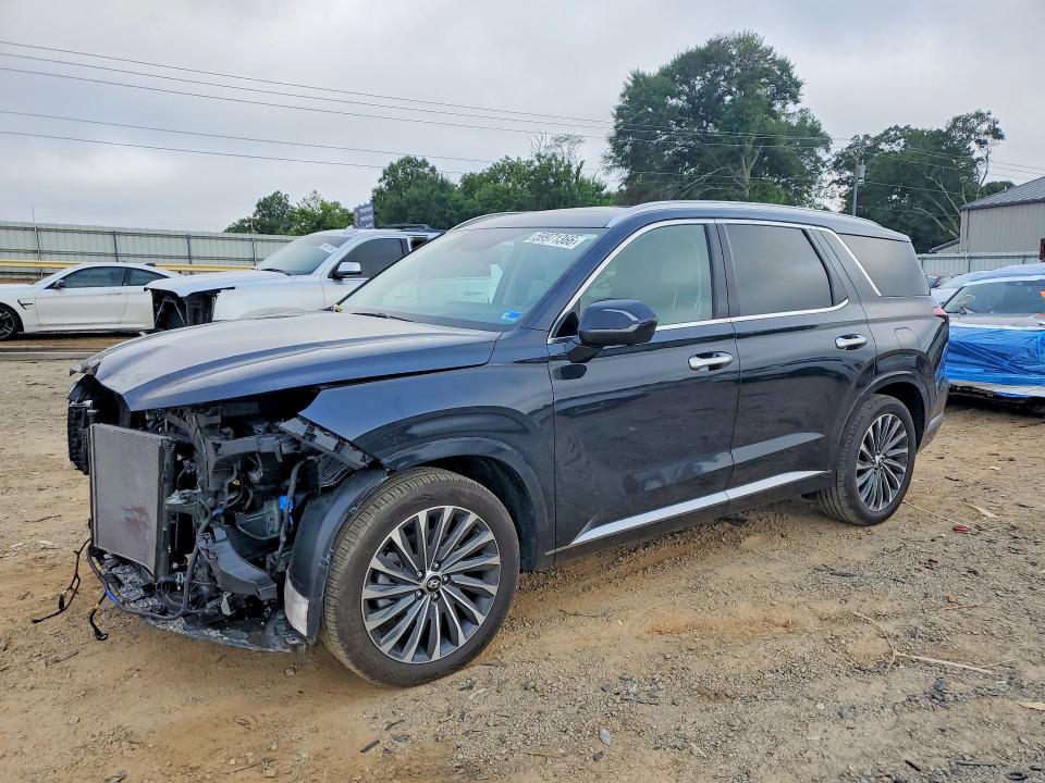 2024 Hyundai Palisade VIN KM8R7DGE3RU650065 COPART salvage auction — FRONT END, Salvage Title, sold $13,600 on 2026-07-24 (photo 1)