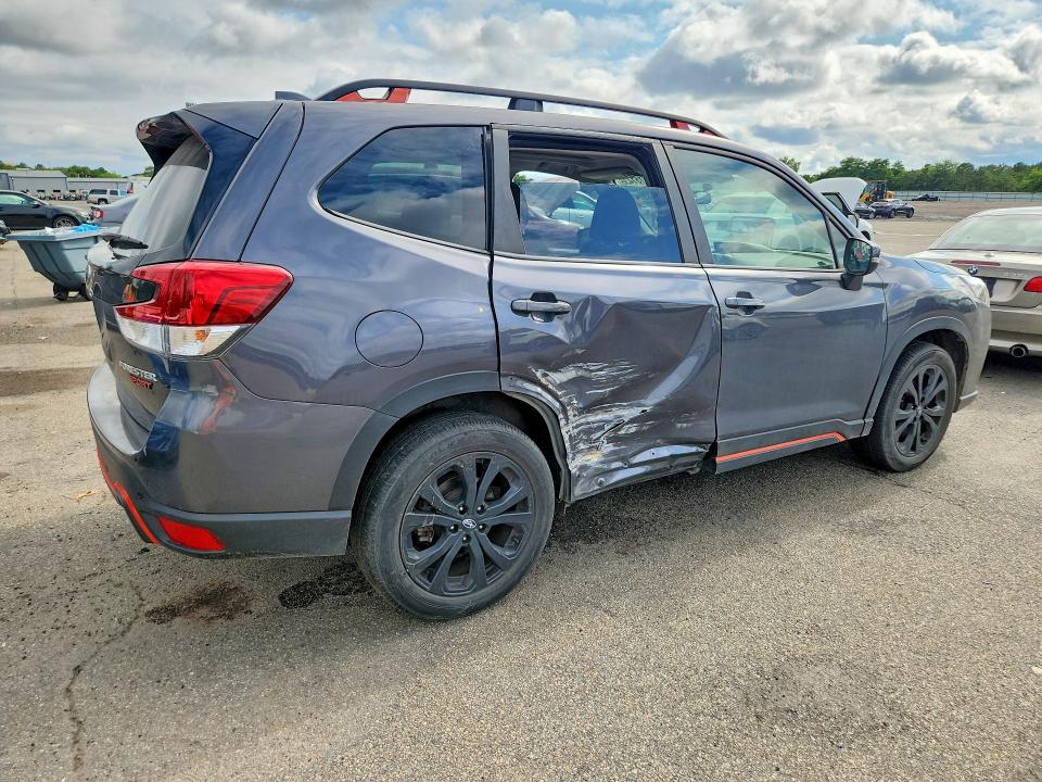 2023 Subaru Forester VIN JF2SKAJC1PH507651 COPART salvage auction — SIDE, NY - MV-907A SALVAGE CERTIFICATE, sold $7,400 on 2026-08-24 (photo 3)