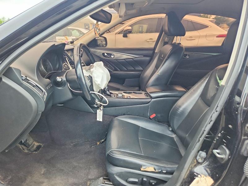 2014 Infiniti Q50 VIN JN1BV7AR2EM680972 COPART salvage auction — FRONT END, Pa - Certificate Of Salvage, sold $400 on 2026-07-14 (photo 7)