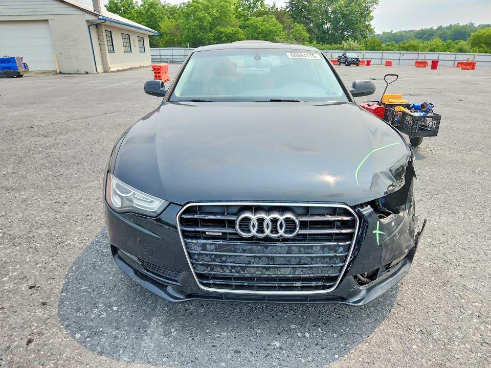 2013 Audi A5 VIN WAULFAFR5DA070324 COPART salvage auction — FRONT END, Pa - Certificate Of Salvage, sold $2,100 on 2026-07-28 (photo 5)