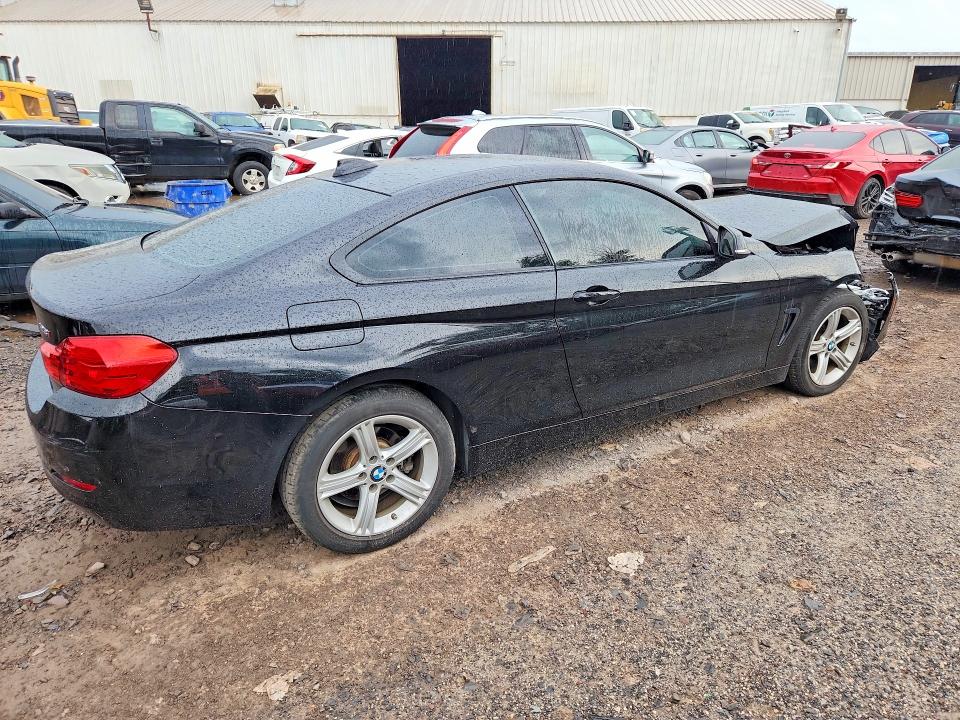 2015 BMW 4er VIN WBA3N9C5XFK247241 COPART salvage auction — FRONT END, Pa - Cert Of Title-W&R=Flood&Recnst, sold $600 on 2026-07-27 (photo 3)