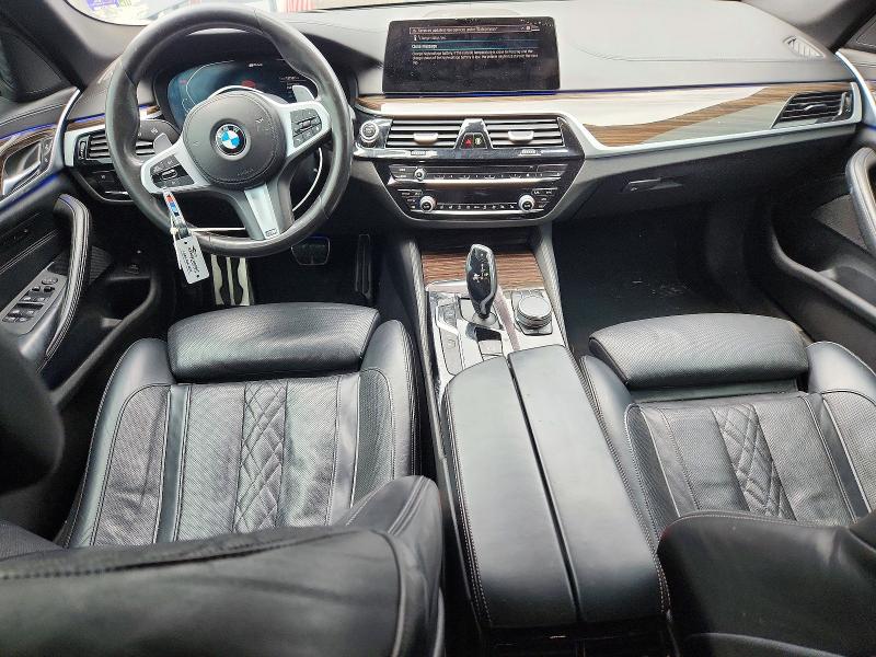 2020 BMW 5er VIN WBAJA9C00LCD06815 COPART salvage auction — MECHANICAL, Tx - Certificate Of Title, sold $3,250 on 2026-07-28 (photo 8)