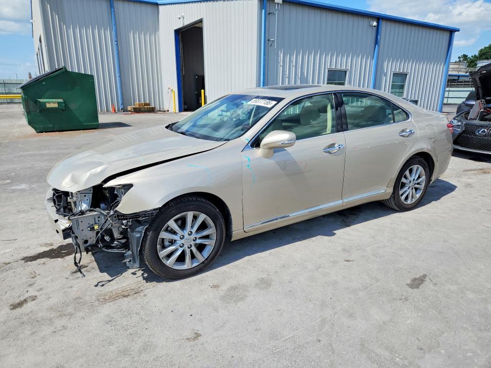 2011 Lexus ES VIN JTHBK1EG1B2459316 COPART salvage auction — FRONT END, Ok - Cert Of Title-Salvage, sold $4,850 on 2026-07-22 (photo 1)