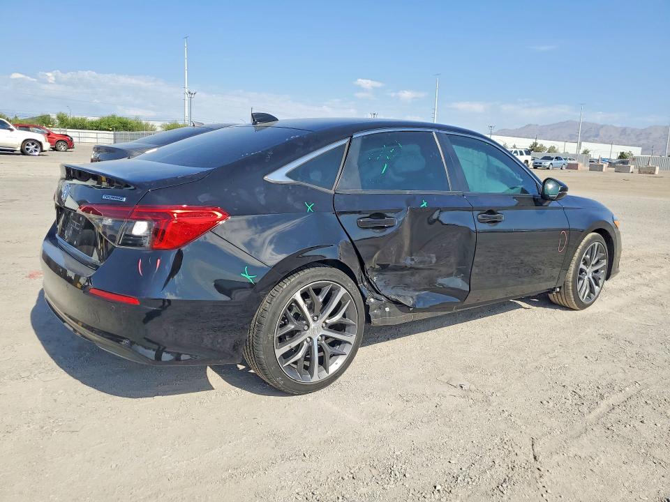 2024 Honda Civic VIN 2HGFE1F94RH300545 COPART salvage auction — SIDE, Nv - Salvage Title, sold $9,200 on 2026-08-25 (photo 3)
