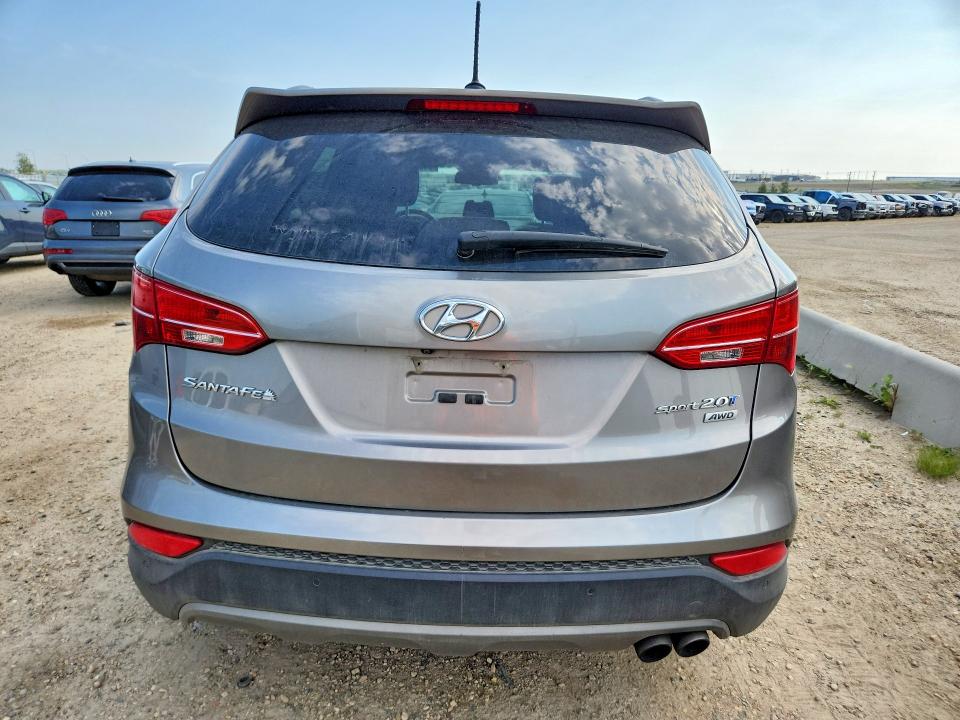 2014 Hyundai Santa fe VIN 5XYZUDLA9EG215384 COPART salvage auction — MECHANICAL, Salvage Title, sold $2,200 on 2026-07-23 (photo 6)