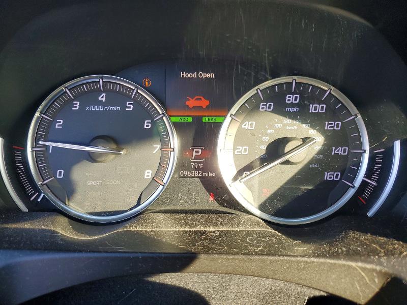 2018 Acura Tlx VIN 19UUB1F3XJA011426 COPART salvage auction — FRONT END, CA - SALVAGE CERTIFICATE, sold $4,050 on 2026-08-03 (photo 9)