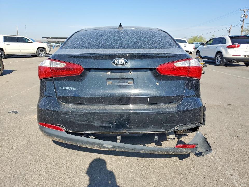 2014 Kia Forte VIN KNAFK4A60E5179565 COPART salvage auction — REAR END, CO - CERT OF TITLE-SALVAGE HISTORY, sold $875 on 2026-07-24 (photo 6)