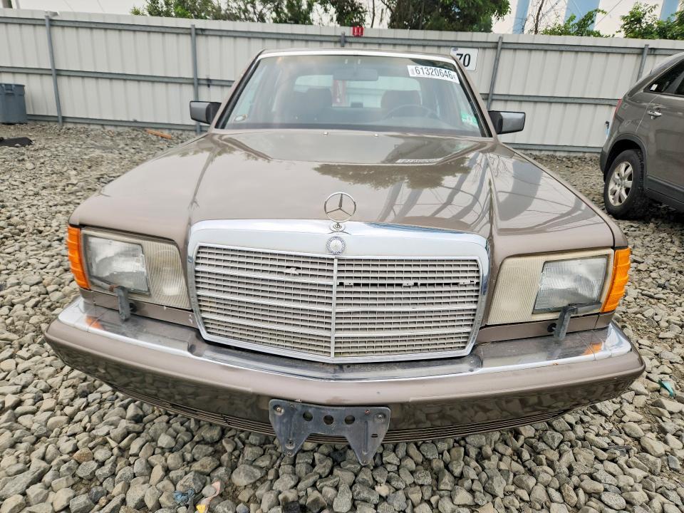 1987 Mercedes-benz VIN WDBCA39D8HA347176 COPART salvage auction — MECHANICAL, NJ - CERTIFICATE OF TITLE, sold $1,050 on 2026-07-27 (photo 5)