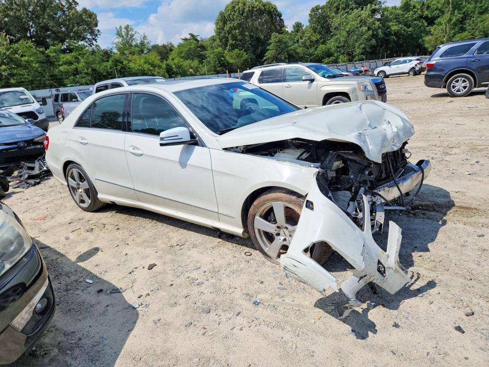 2011 Mercedes-benz E-class VIN WDDHF8HB1BA451883 COPART salvage auction — FRONT END, MD - CERT OF TITLE-REBUILT SALVAGE, sold $325 on 2026-08-11 (photo 4)