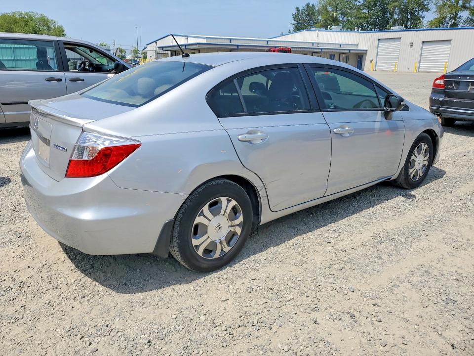 2012 Honda Civic VIN JHMFB4F23CS002854 COPART salvage auction — REAR END, Wa - Bill Of Sale, sold $80 on 2026-07-27 (photo 3)