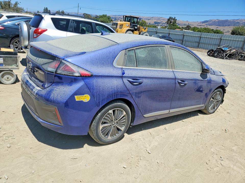 2022 Hyundai Ioniq VIN KMHC75LDXNU283281 COPART salvage auction — FRONT END, CA - DIS/DLR/EXP ONLY CLEAN TITLE, sold $60 on 2026-07-30 (photo 3)