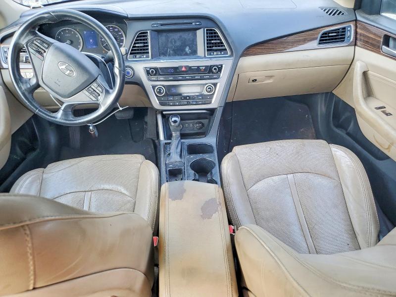 2016 Hyundai Sonata VIN 5NPE34AF6GH310464 COPART salvage auction — MINOR DENT/SCRATCHES, Salvage Title, sold $4,300 on 2026-07-27 (photo 8)