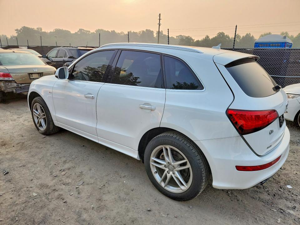 2016 Audi Q5 VIN WA1D7AFP8GA103348 COPART salvage auction — FRONT END, Wv - Certificate Of Title, sold $2,200 on 2026-07-29 (photo 2)