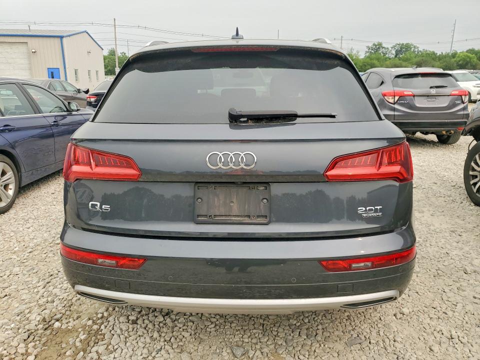 2018 Audi Q5 VIN WA1BNAFY1J2238016 COPART salvage auction — WATER/FLOOD, Ma - Cert Of Title-Salvage, sold $5,200 on 2026-07-24 (photo 6)
