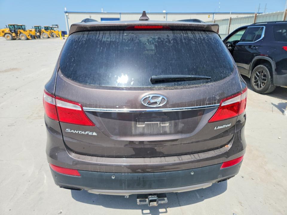 2014 Hyundai Santa fe VIN KM8SR4HF1EU056894 COPART salvage auction — SIDE, Tx - Certificate Of Title, sold $1,900 on 2026-07-25 (photo 6)