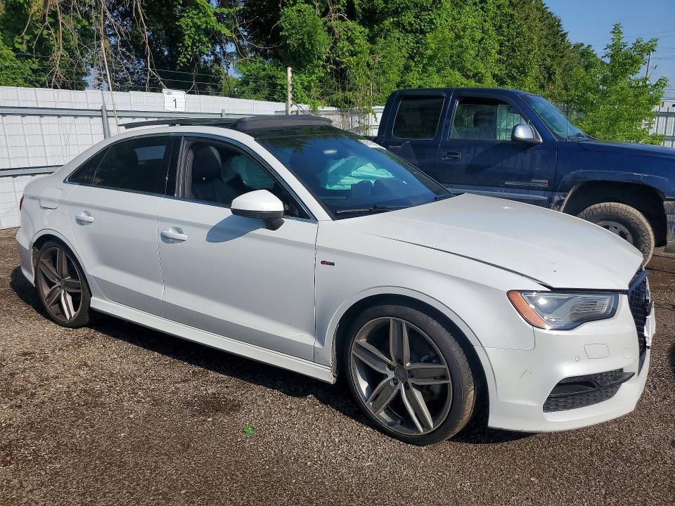 2015 Audi A3 VIN WAUKFRFF3F1042346 COPART salvage auction — SIDE, ON - PERMIT NO BRAND - UNFIT, sold $1,050 on 2026-07-16 (photo 4)