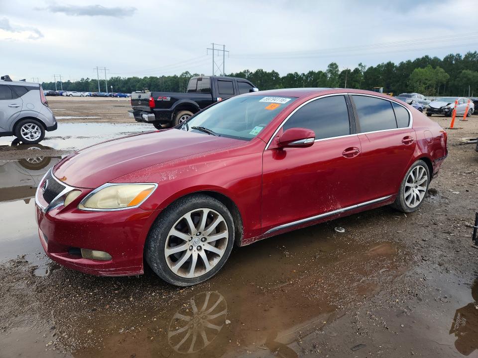 2008 Lexus Gs 350 VIN JTHBE96S080032898 COPART salvage auction — REAR END, LA - CERT OF TITLE-SALVAGE (P), sold $450 on 2026-07-31 (photo 1)