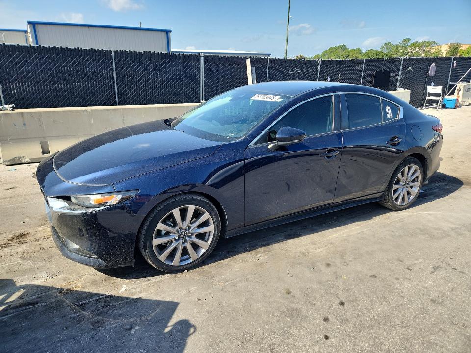 2020 Mazda 3 VIN 3MZBPBDM6LM132322 COPART salvage auction — REAR END, Fl - Certificate Of Destruction, sold $1,400 on 2026-07-30 (photo 1)