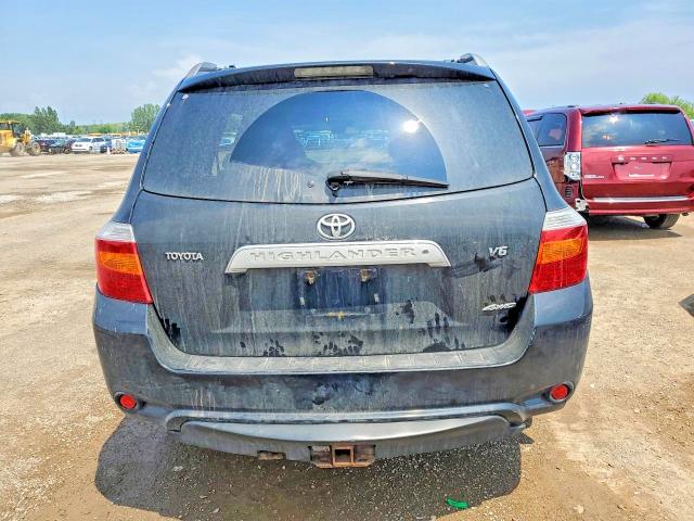 2008 Toyota Highlander VIN JTEES42A482018879 COPART salvage auction — FRONT END, ON - PERMIT NO BRAND - UNFIT, sold $3,700 on 2026-07-16 (photo 6)
