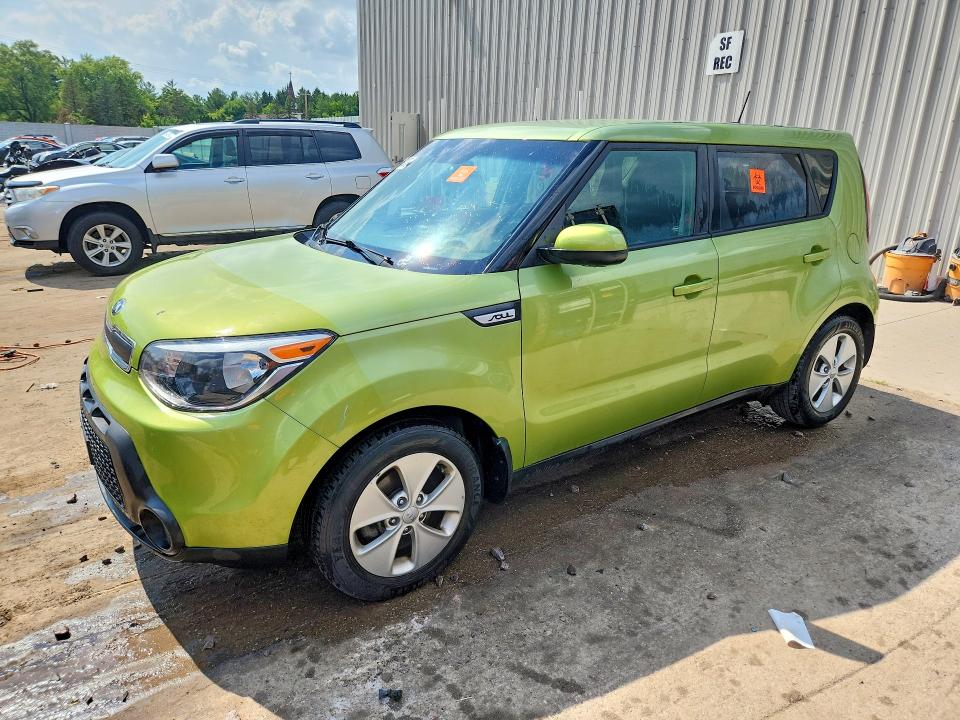 2016 Kia Soul VIN KNDJN2A28G7872607 COPART salvage auction — SIDE, WI - CERTIFICATE OF TITLE, sold $225 on 2026-07-27 (photo 1)