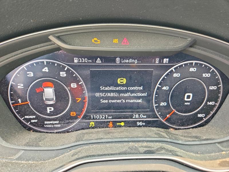 2018 Audi Q5 VIN WA1BNAFY4J2008194 COPART salvage auction — MINOR DENT/SCRATCHES, Nj - Cert Of Title-Salvage, sold $7,500 on 2026-07-20 (photo 9)