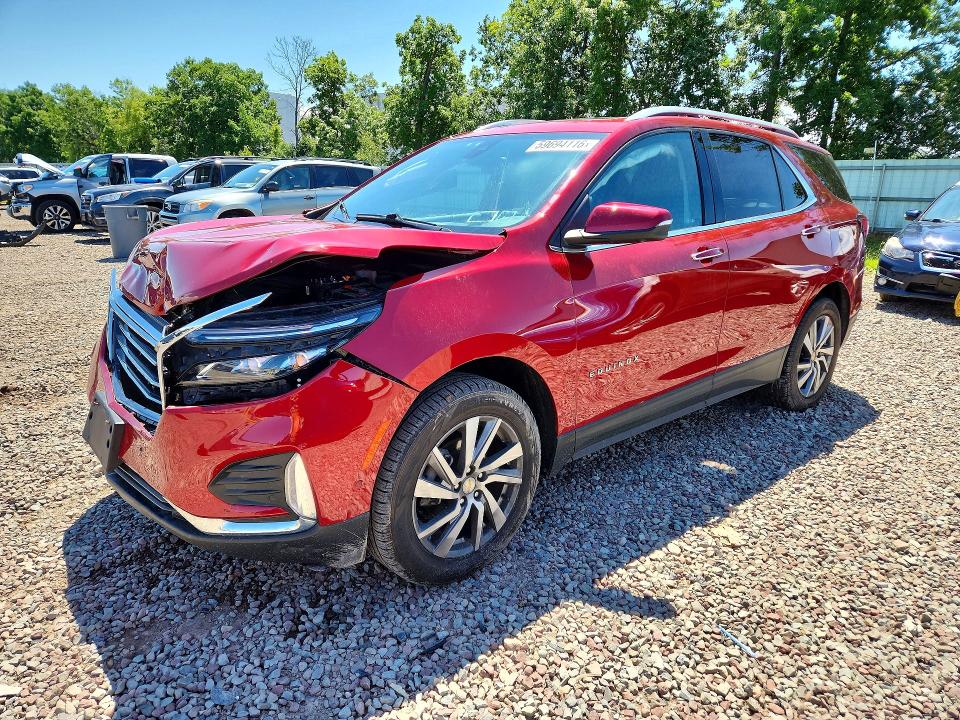 2022 Chevrolet Equinox VIN 2GNAXXEV9N6114923 — COPART salvage auction photo