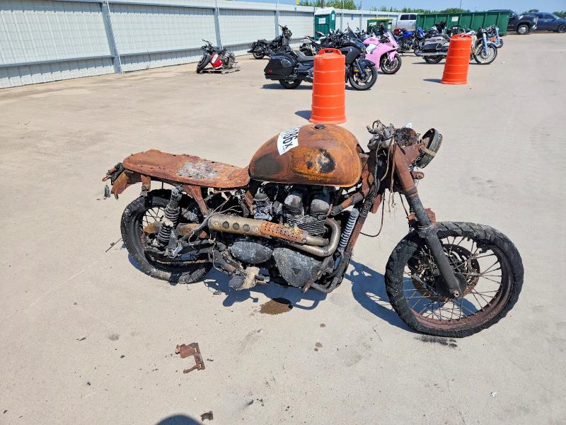 2016 Triumph motorcycle Scrambler VIN SMT925RN0GT730093 COPART salvage auction — BURN, TX - NONREPAIRABLE TITLE, sold $25 on 2026-09-03 (photo 1)