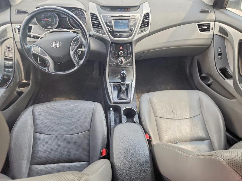 2015 Hyundai Elantra VIN KMHDH4AE1FU326883 COPART salvage auction — MECHANICAL, Ms - Certificate Of Title, sold $950 on 2026-07-31 (photo 8)