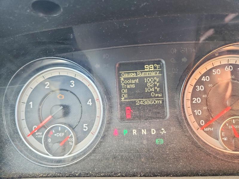 2017 Ram 5500 VIN 3C7WRNFL5HG582010 COPART salvage auction — SIDE, OH - CERT OF TITLE-SALVAGE, sold $9,200 on 2026-07-22 (photo 9)