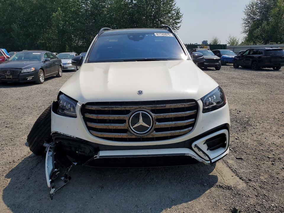 2024 Mercedes-benz Gls-klasse VIN 4JGFF5KEXRB124899 COPART salvage auction — FRONT END, Wa - Bill Of Sale, sold $38,250 on 2026-08-17 (photo 5)