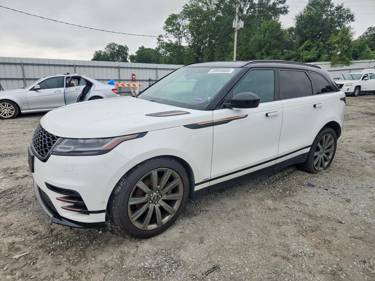 2018 Land Rover Range Rover Velar VIN SALYM2RV6JA734311 — COPART salvage auction photo