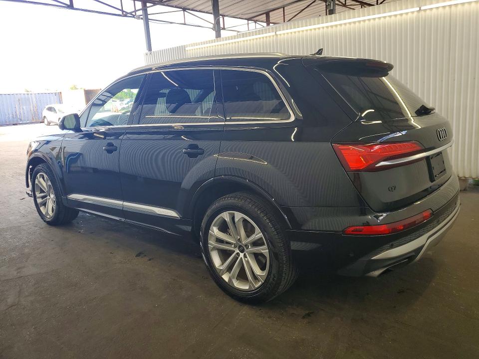 2025 Audi Q7 VIN WA1LVBF79SD015794 COPART salvage auction — FRONT END, FL - CERTIFICATE OF TITLE, sold $24,600 on 2026-07-13 (photo 2)