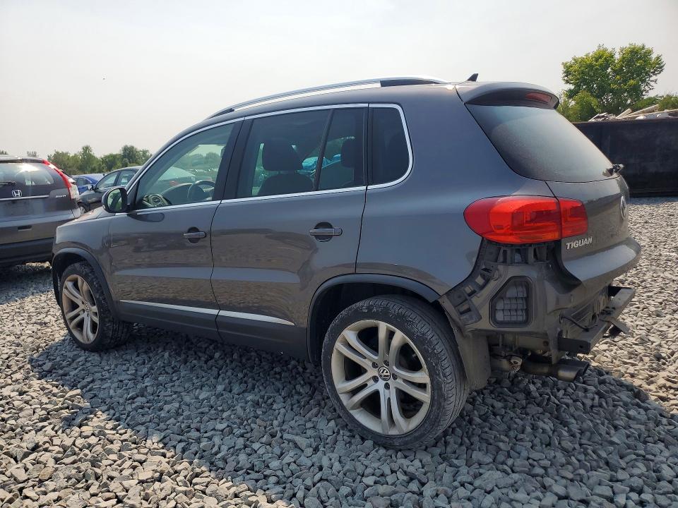 2013 Volkswagen Tiguan VIN WVGBV3AX6DW587410 COPART salvage auction — FRONT END, Oh - Cert Of Title-Salvage, sold $1,300 on 2026-08-06 (photo 2)