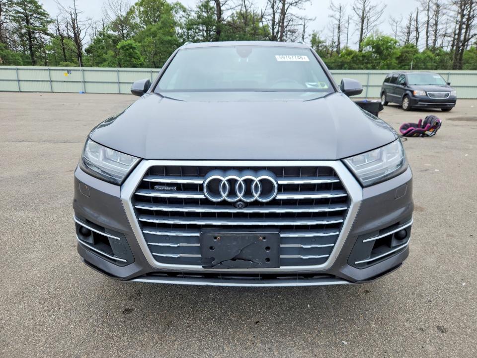 2019 Audi Q7 VIN WA1LAAF76KD001583 COPART salvage auction — REAR END, Ny - Mv-907A Salvage Certificate, sold $8,000 on 2026-07-15 (photo 5)