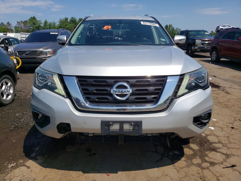 2017 Nissan Pathfinder VIN 5N1DR2MM0HC693190 COPART salvage auction — FRONT END, Ct - Cert Of Title-Rebuilt Salvage, sold $850 on 2026-07-31 (photo 5)