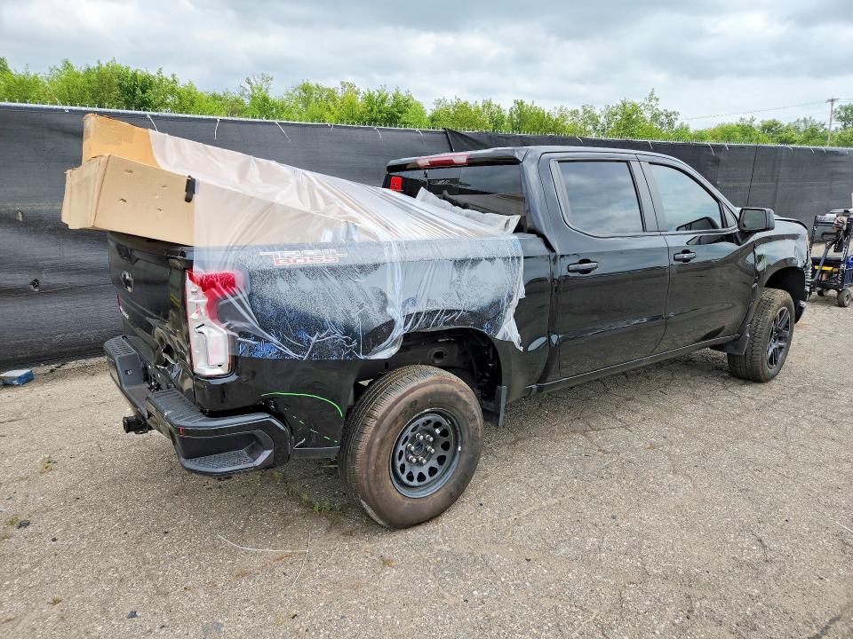 2025 Chevrolet Silverado 1500 VIN 3GCUKFE83SG195779 COPART salvage auction — FRONT END, Tx - Salvage Vehicle Title (P), sold $10,200 on 2026-08-28 (photo 3)