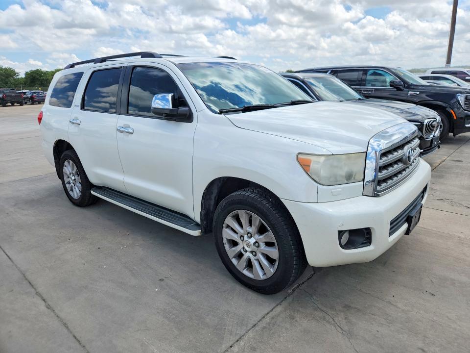 2014 Toyota Sequoia VIN 5TDYY5G1XES055132 COPART salvage auction — MINOR DENT/SCRATCHES, Tx - Certificate Of Title (P), sold $9,200 on 2026-07-27 (photo 4)