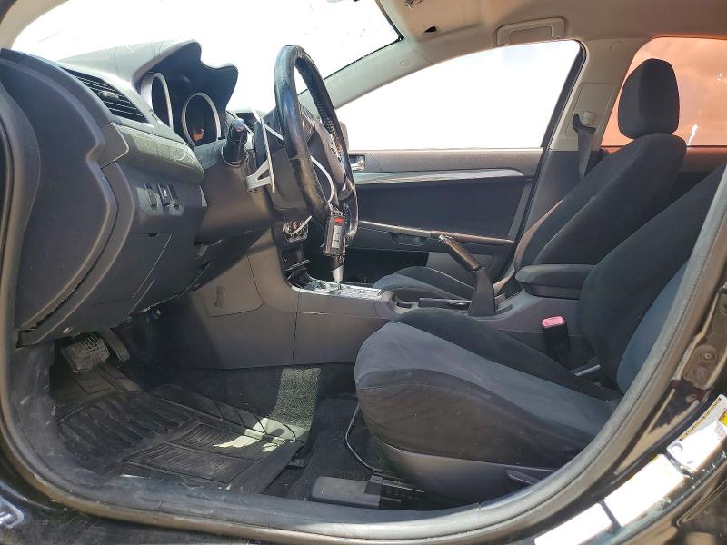 2011 Mitsubishi Lancer VIN JA32U8FW9BU013346 COPART salvage auction — FRONT END, Tx - Cert Of Title-Rebuilt Salvage, sold $825 on 2026-07-09 (photo 7)