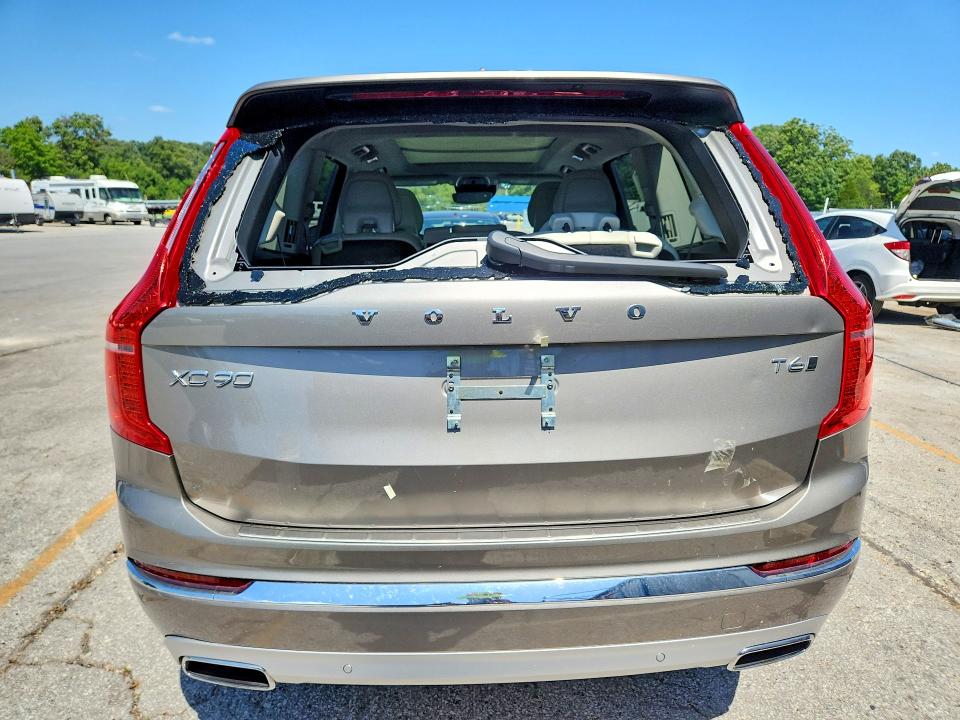 2021 Volvo Xc90 VIN YV4A22PL0M1671501 COPART salvage auction — HAIL, Mo - Certificate Of Title, sold $13,100 on 2026-08-17 (photo 6)